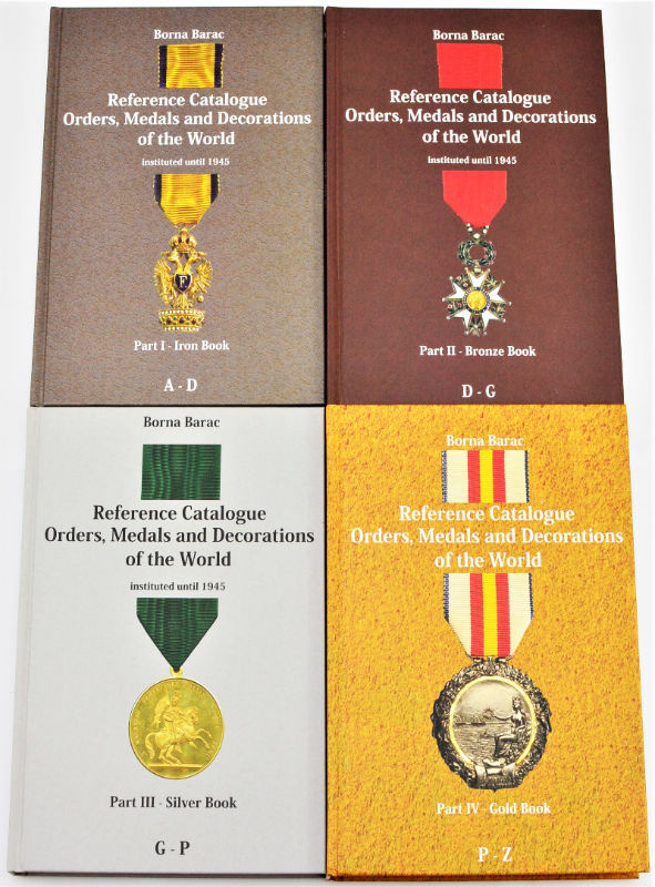 Borna Barac Reference Catalogue Orders, Medals And Decorations Of The World.jpg